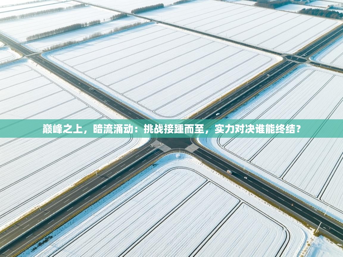 巅峰之上，暗流涌动：挑战接踵而至，实力对决谁能终结？  第1张